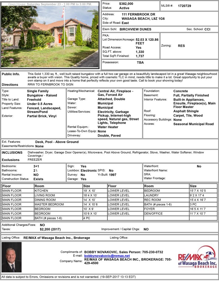 111 Fernbrook Client View